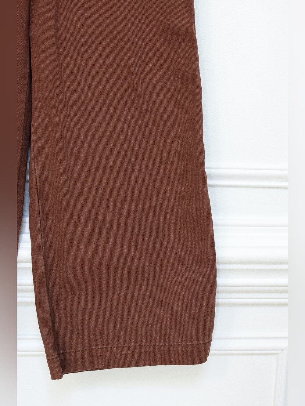 Young Fabulous & Broke Ryker Wide Leg Pant Brown Elastic Waist Sz S Western Boho - Picture 4 of 8